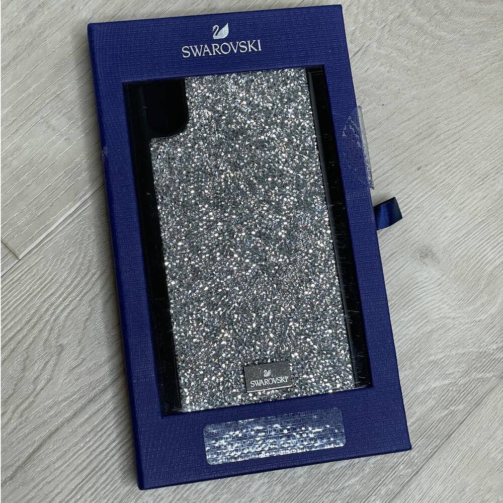 swarovski Glam Rock iPhone XS Max smartphone case Gray